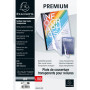 Bte 100 plats A4 PVC Cristal 30/100°