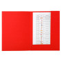 Chem. imprim. 2 rabats FOREVER 290 rouge
