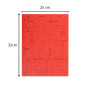 Pt 25 chem.imprim. Procédure 265g rouge
