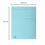 Chemises imp. 3rab FOREVER folio bleu