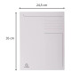 Chemises imp. 3rab FOREVER folio gris