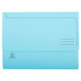 Pt 50 chemises poche SUPER A4 bleu