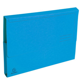 Pt 10 chemises poche FOREVER A4 bleu