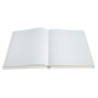 Livre d'or cuir Alpille 26X22 blanc +/t