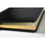 Livre d'or cuir Alpille 26X22 noir +/t