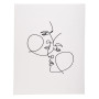 Livre d'or 100p arg. 27x22cm Art Ivoire