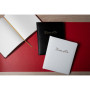 Livre d'or cuir Alpille 26X22 noir +/t