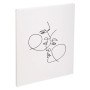 Livre d'or 100p arg. 27x22cm Art Ivoire