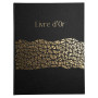 Livre d'or 100 pages or 27x22cm ARAMY
