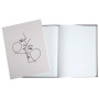 Livre d'or 100p arg. 27x22cm Art Ivoire