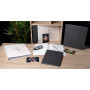 Livre d'or 100p argent 27x22cm Art noir