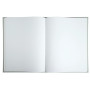 Livre d'or 100p or 27x22cm Ellipse Vert