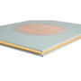 Livre d'or 100p or 27x22cm Ellipse Vert