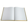 Livre d'or balacron or 26X22 +/titre