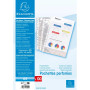 E.C 100 poch.perf. PP lisse 6/100° A4