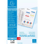 Sachet 10 poch.perf. PP lisse 6/100° A4