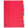Trieur CL dos extens.ss élas.7C rouge