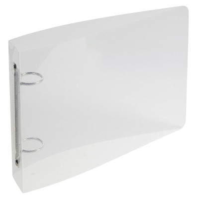 Classeur 165x240 2anx 25mm Crystal trans