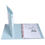 Classeur 4an 15mm PP A4 Bee Blue coul.as