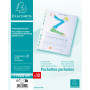 Sachet 10 Poch.perf.Ecolier PP grainé