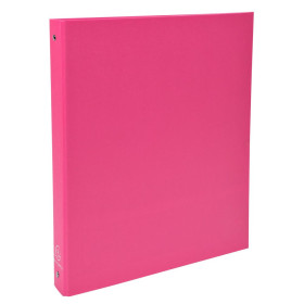 Classeur PP Rembordé 4anx 30mm A4 Rose