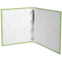 Classeur PP Rembordé 4anx 30mm A4 Anis