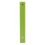 Classeur PP Rembordé 4anx 30mm A4 Anis