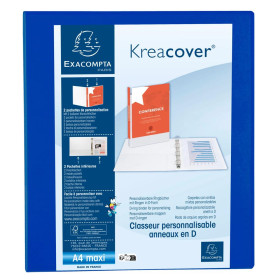 Classeur personnalisable 2anx D40 Bleu