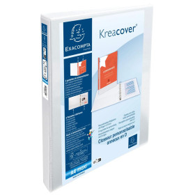 Classeur personnalisable 2anx D20 blanc