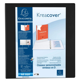 Classeur personnalisable 4anx D60 noir