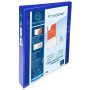 Classeur personnalisable 4anx D25 bleu