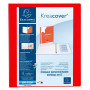 Classeur personnalisable 4anx D25 rouge