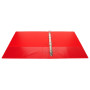 Classeur personnalisable 4anx D25 rouge