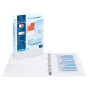 Classeur personnalisable 4anx D25 blanc