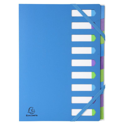 Trieur Harmonika 9comp. CAMPUS NEON bleu