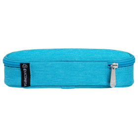Trousse polyes. Recyclé Plumier coul Ass