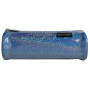 Trousse ronde PU Glitter 4 coul.ass