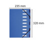 Trieur 9C Dos ext.FOREVER Bleu France
