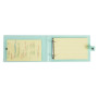 Classeur 2anx 30mm bristol Chrom. Pastel