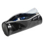 Trousse ronde PU Glitter 4 coul.ass