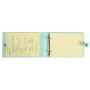 Classeur 2anx 30mm bristol Chrom. Pastel