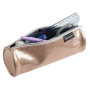 Trousse ronde PU Glitter 4 coul.ass