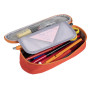 Trousse polyes. Recyclé Plumier coul Ass