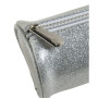 Trousse ronde PU Glitter 4 coul.ass