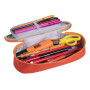 Trousse polyes. Recyclé Plumier coul Ass