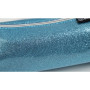 Trousse ronde PU Glitter 4 coul.ass