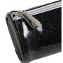 Trousse ronde PU Glitter 4 coul.ass