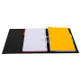 C.L PVC A4 D70mm PremTouch noir