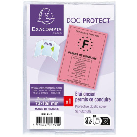 Etui Protection PVC anc. Permis conduire