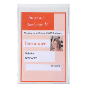 Etui Protection PVC 2 faces multi usage